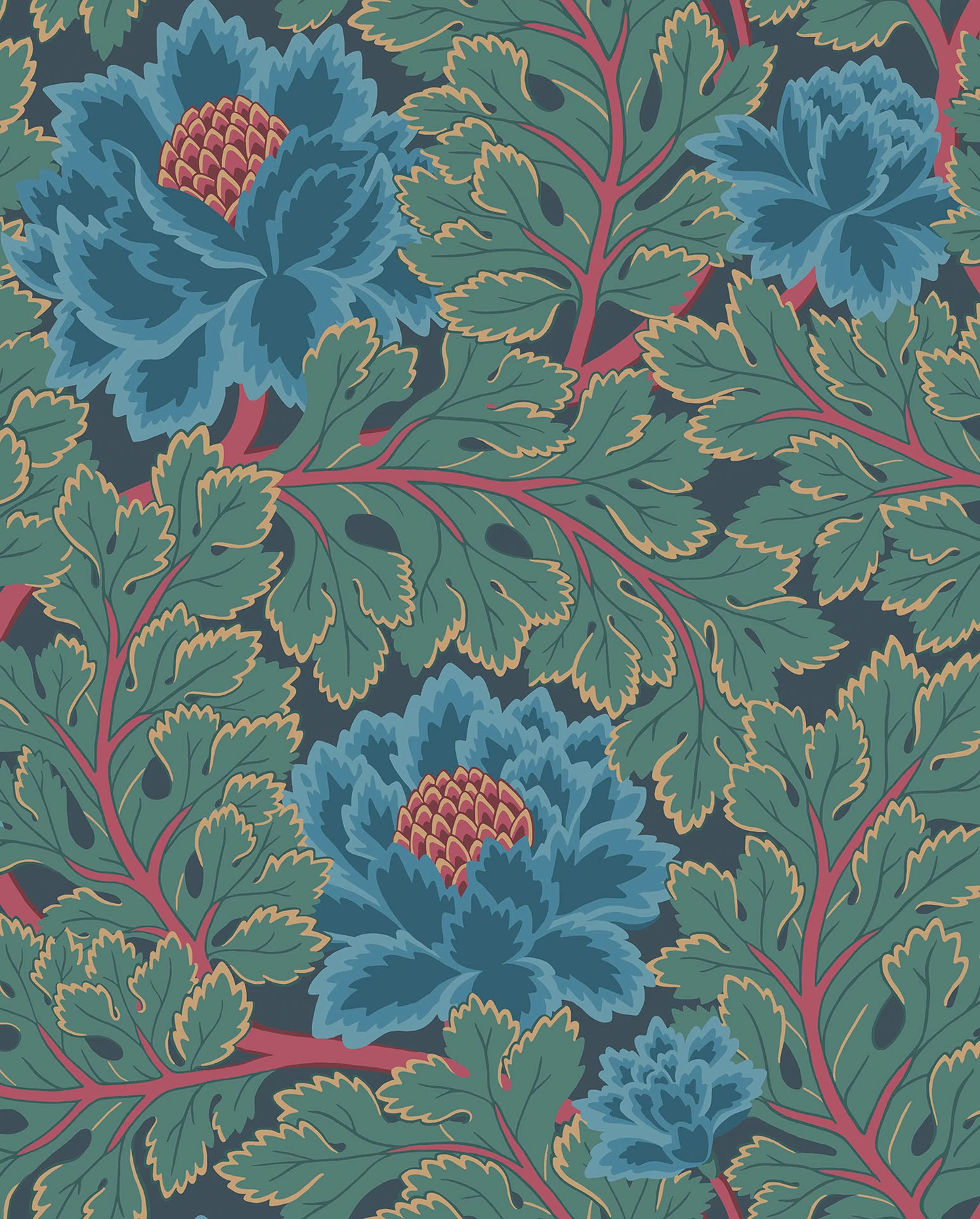 Aurora Tapete - 116/1003 - Cole&Son - The Pearwood Collection-116-1003-Cole&Son-The Pearwood Collection Aurora Tapete - 116/1003 - Cole&Son - The Pearwood Collection von Cole&Son aus der Kategorie The Pearwood Collection mit der Artikelnummer 116-1003