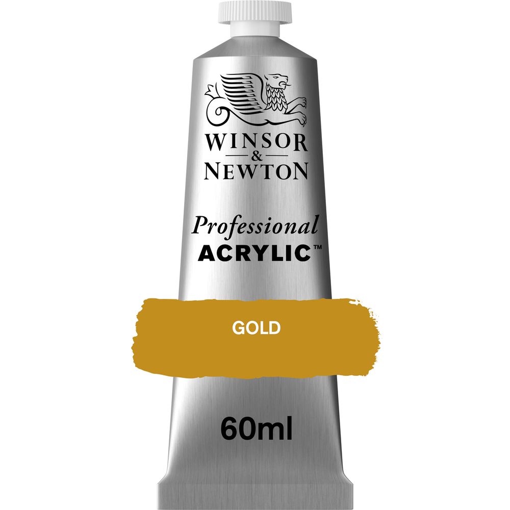 283 - Gold - 60ml Professional Acrylic von Winsor&Newton - S3