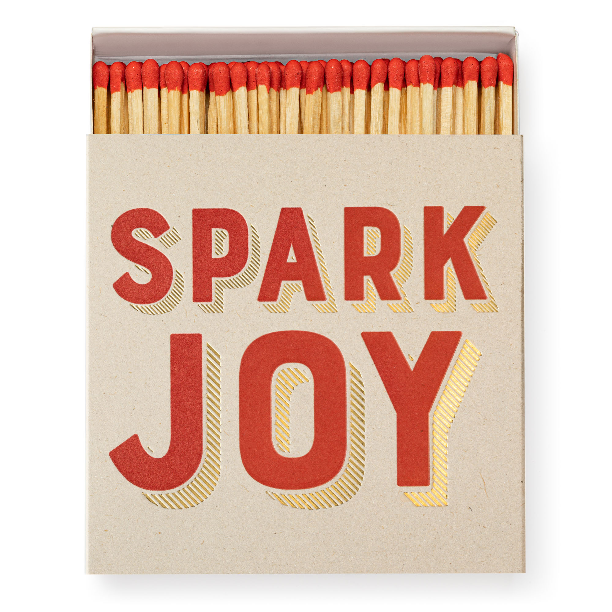 Streichhölzer "Spark Joy"