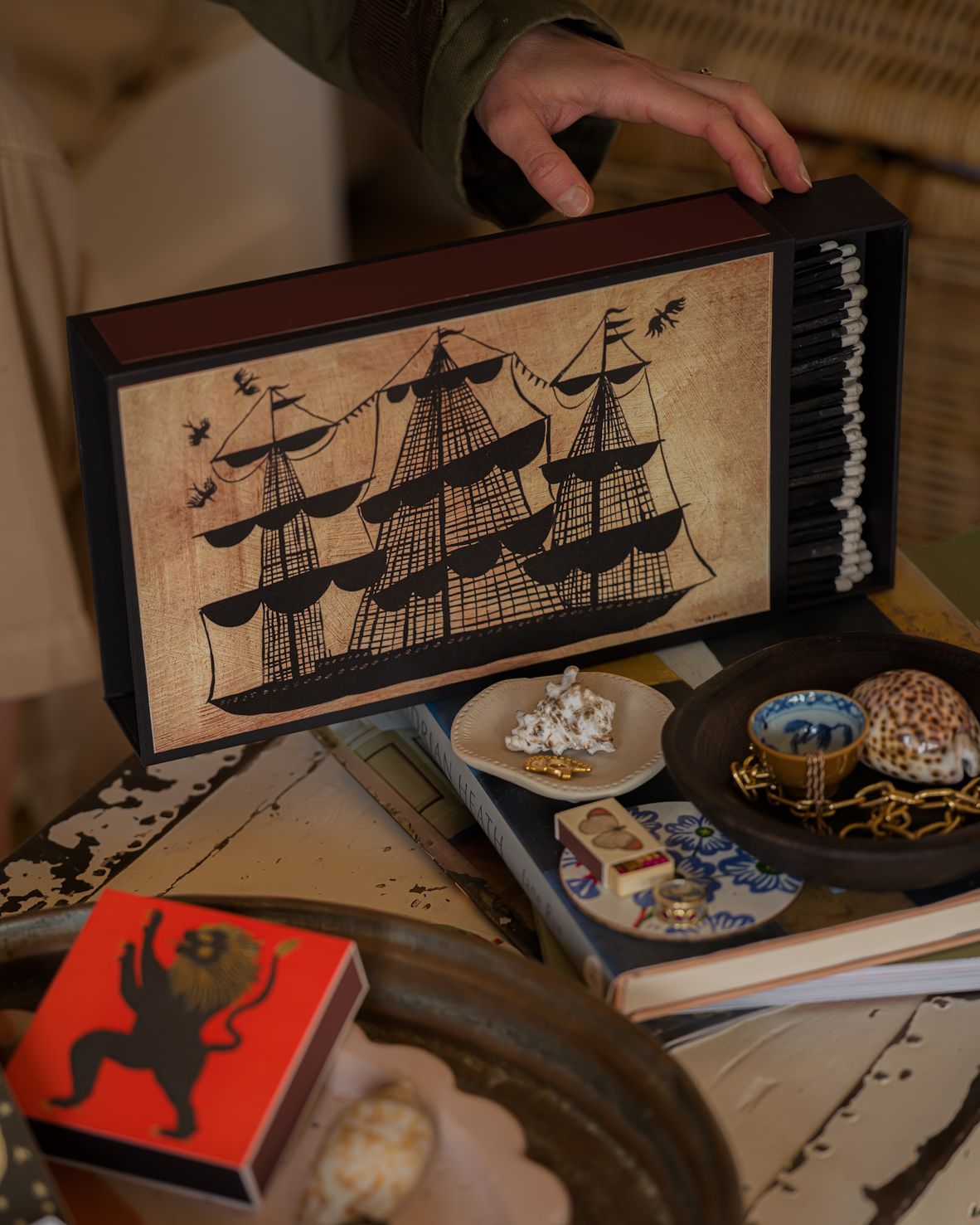 XXL Streichhölzer "Ship"