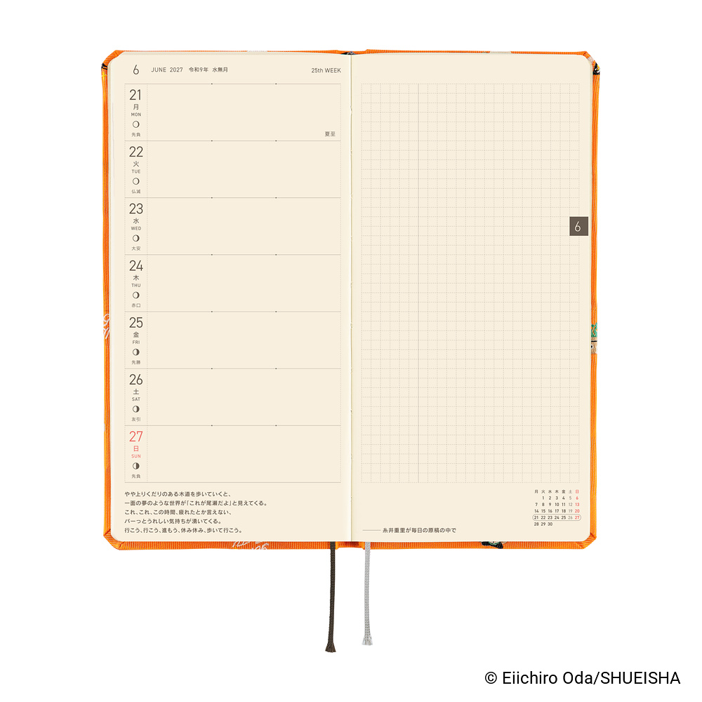 Weeks 2027 japanisch – ONE PIECE magazine: Very Very Merry! | Hobonichi