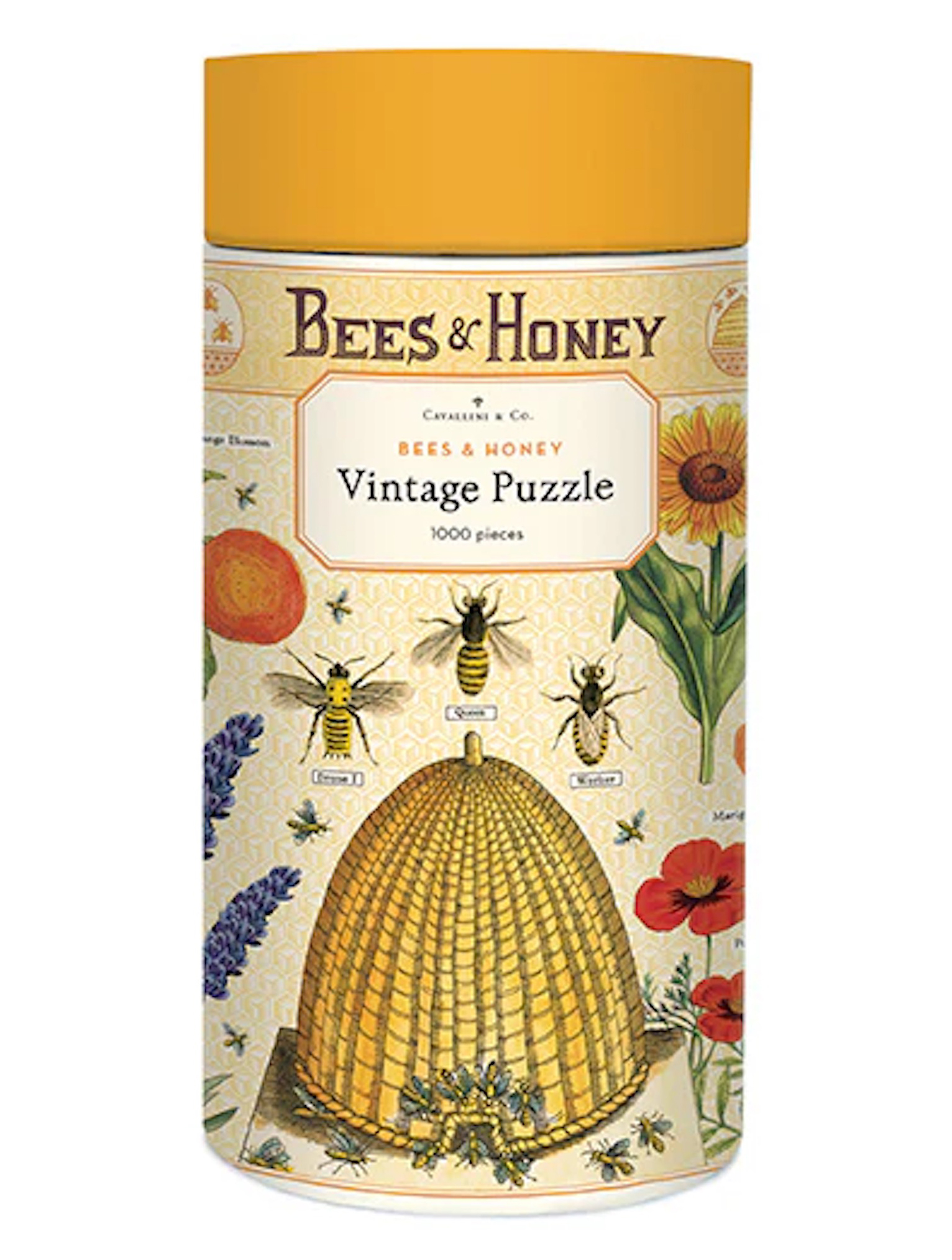 Bees & Honey - Vintage Puzzle von Cavallini - 1.000 Teile Bees & Honey - Vintage Puzzle von Cavallini - 1.000 Teile