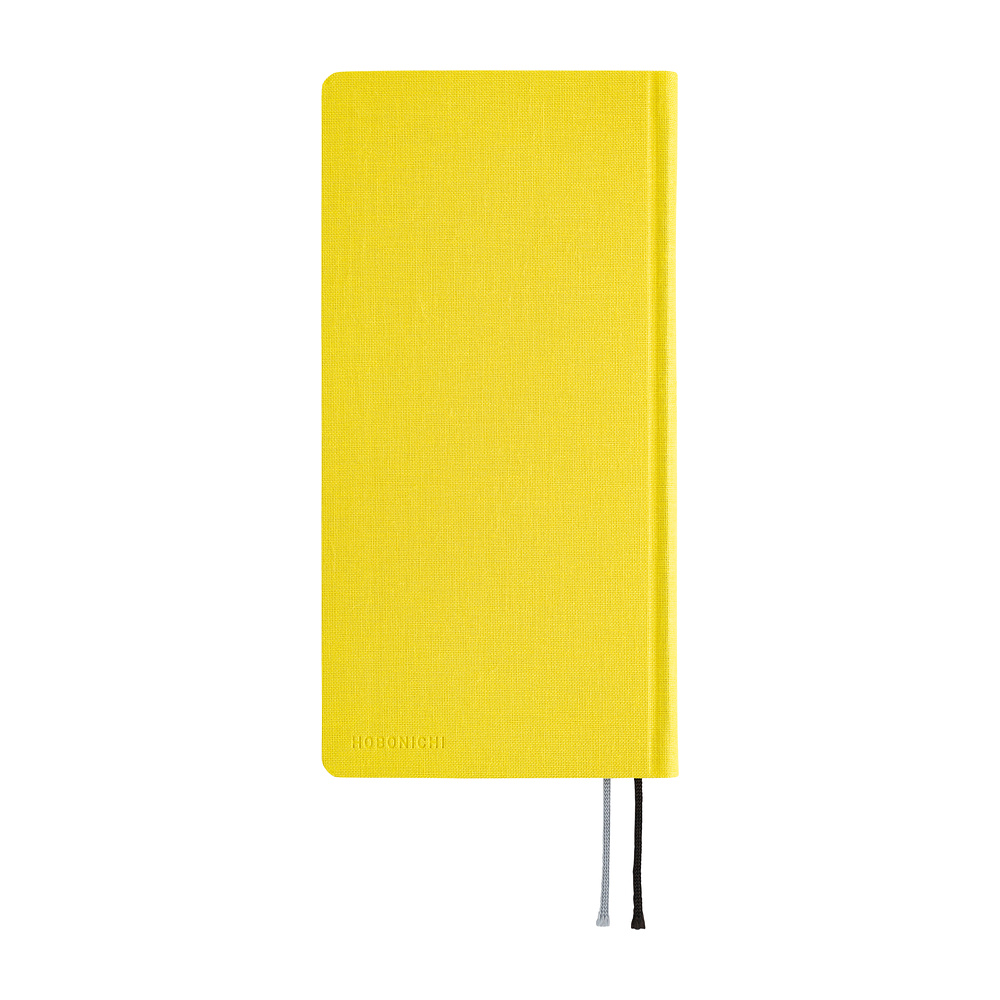 Weeks 2027 englisch – Colors: Canaria Yellow | Hobonichi