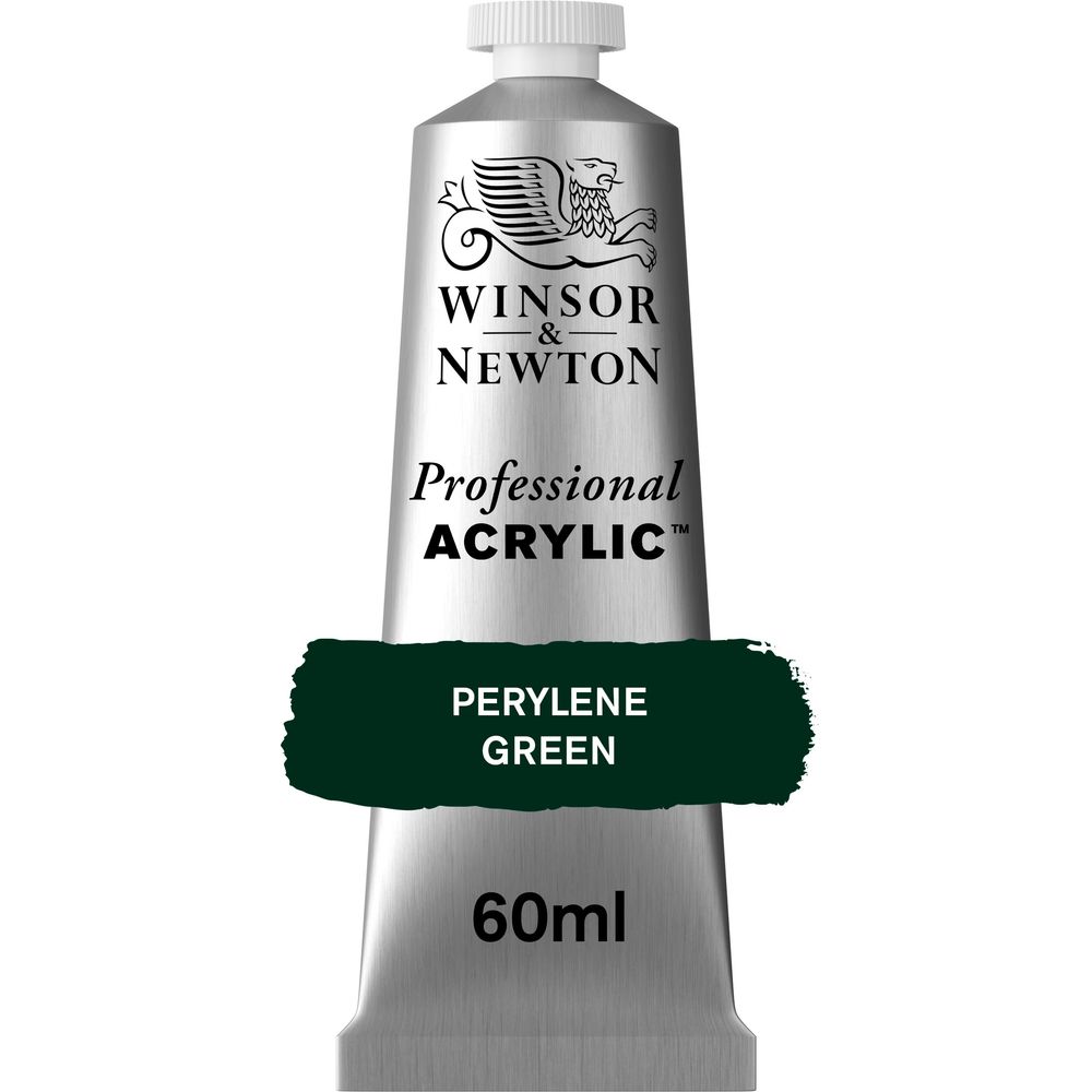 460 - Perylene Green - 60ml Professional Acrylic von Winsor&Newton - S4