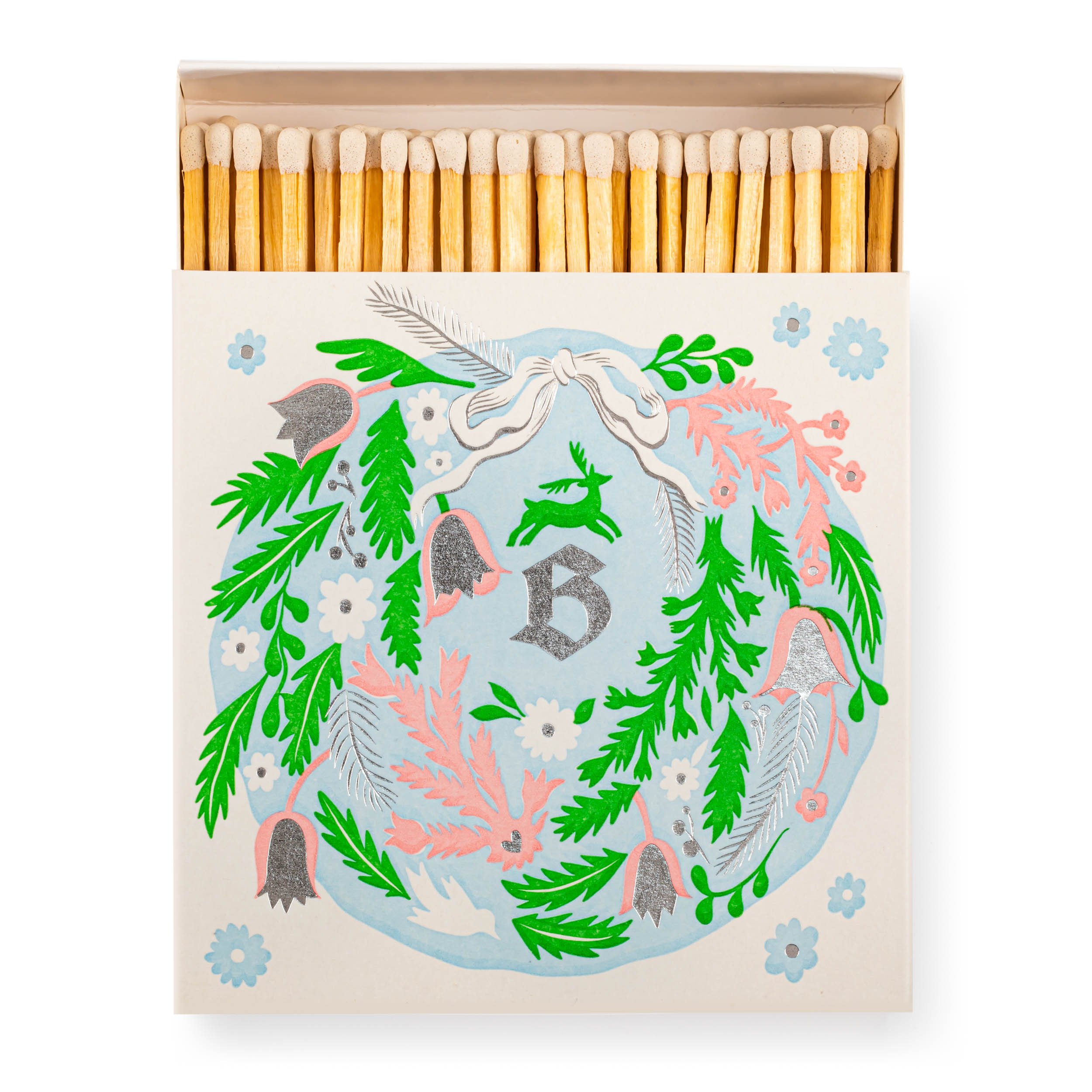 Streichhölzer "Festive Wreath"