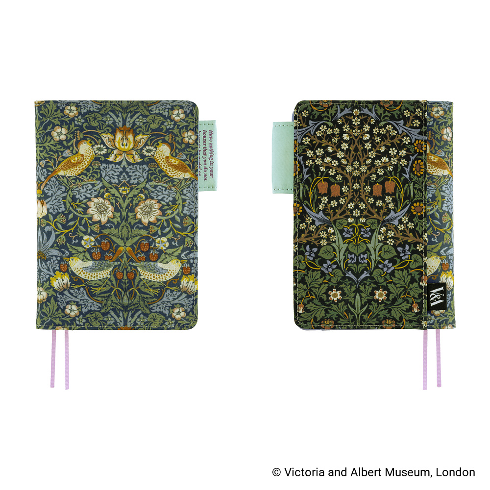 Hülle A6 Original – V&A Series: Strawberry Thief | Hobonichi
