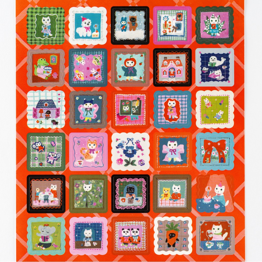 Sticker – Yumi Kitagishi: Daily Life of White Cat | Hobonichi