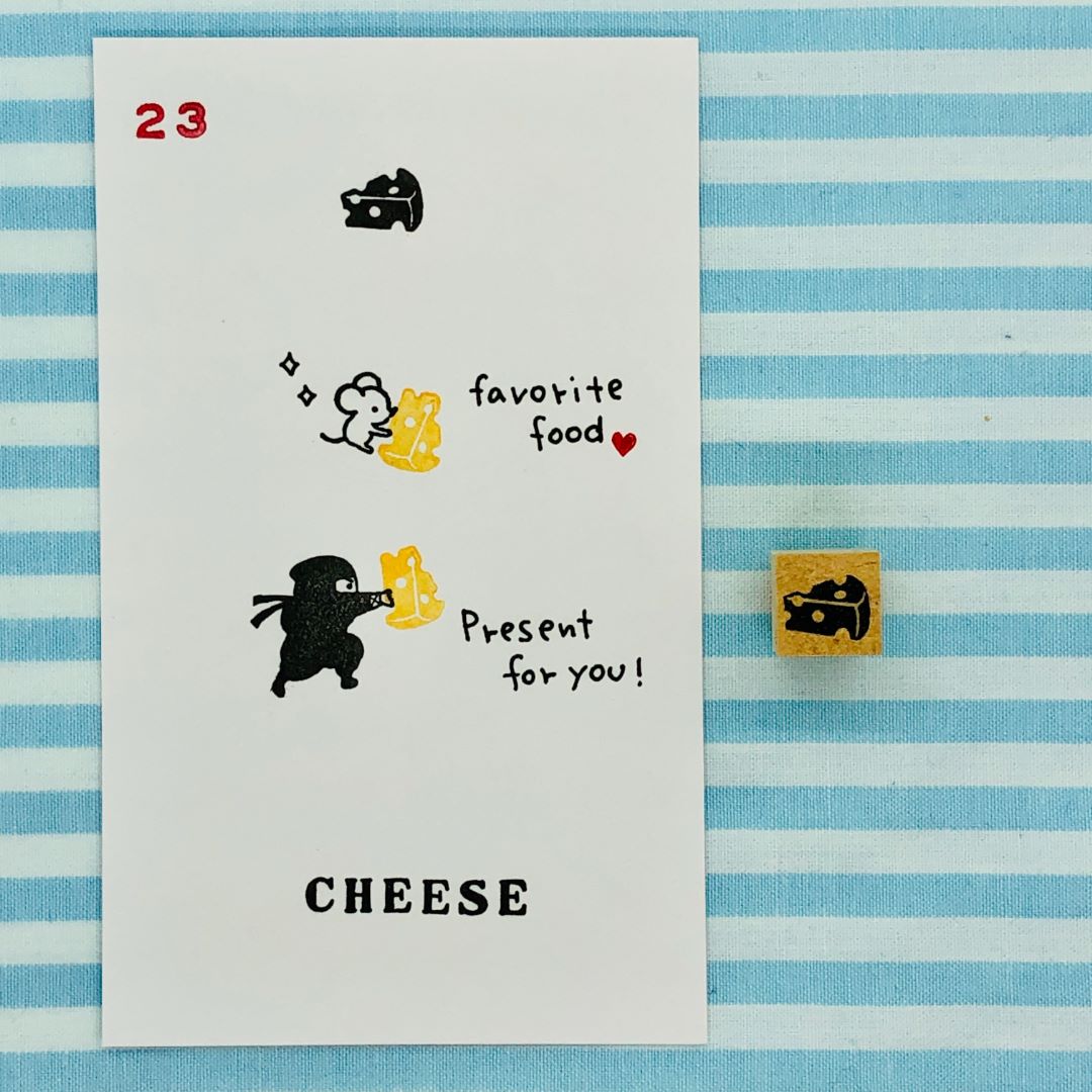 23 - Cheese - Japanischer Stempel 23 - Cheese - Japanischer Stempel