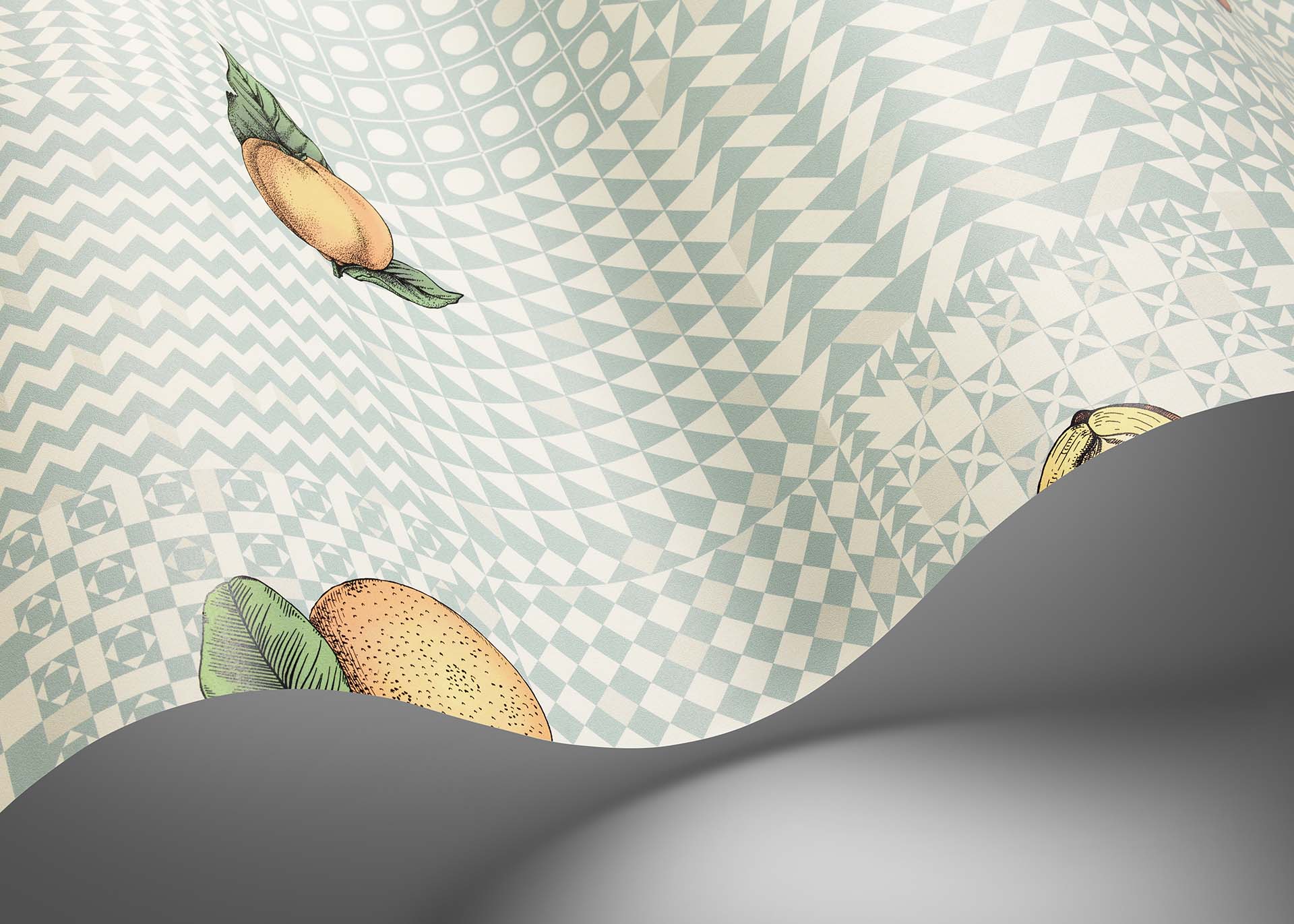 Frutta e Geometrico Tapete - 123/6029 - Pastel - Cole&Son - Fornasetti Senza Tempo II-123-6029-Cole&Son-Fornasetti Senza Tempo II Frutta e Geometrico Tapete - 123/6029 - Pastel - Cole&Son - Fornasetti Senza Tempo II von Cole&Son aus der Kategorie Fornasetti Senza Tempo II mit der Artikelnummer 123-6029
