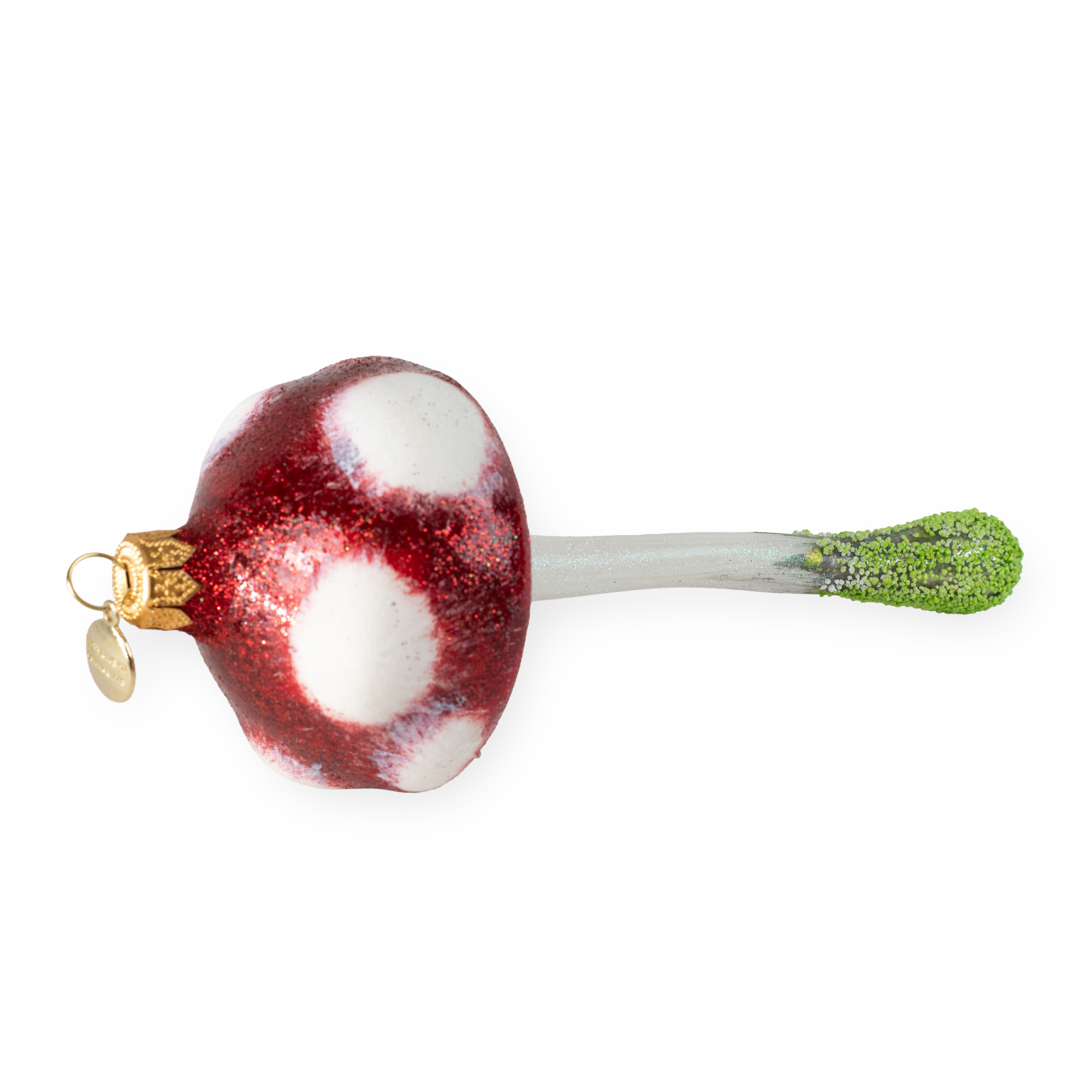 Fliegenpilz - Christbaumschmuck - Freigeformte Glaskunst aus Polen