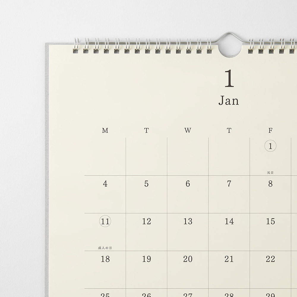 MD Wandkalender 2027 mit Bleistift