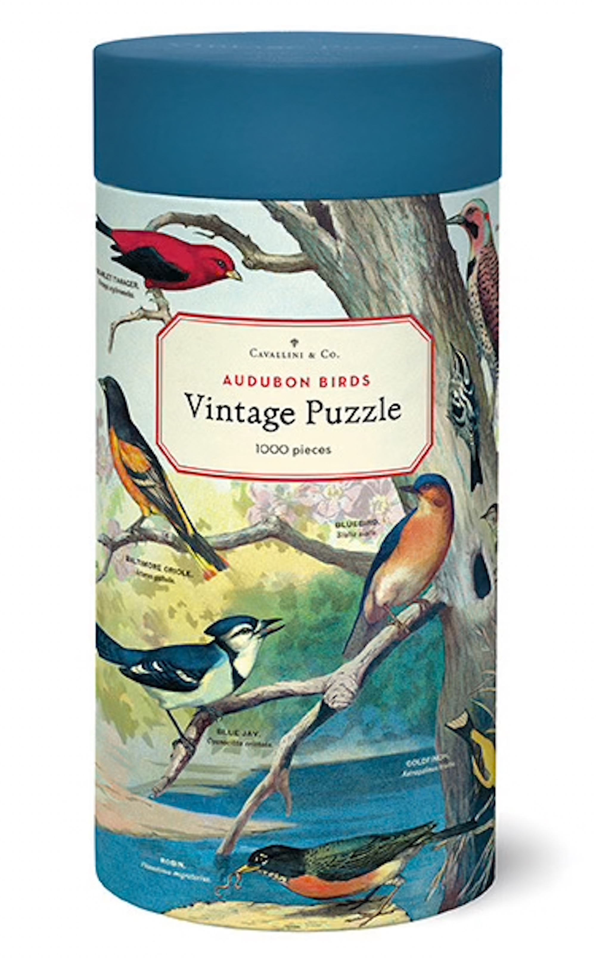Birds - Vintage Puzzle von Cavallini - 1.000 Teile Birds - Vintage Puzzle von Cavallini - 1.000 Teile