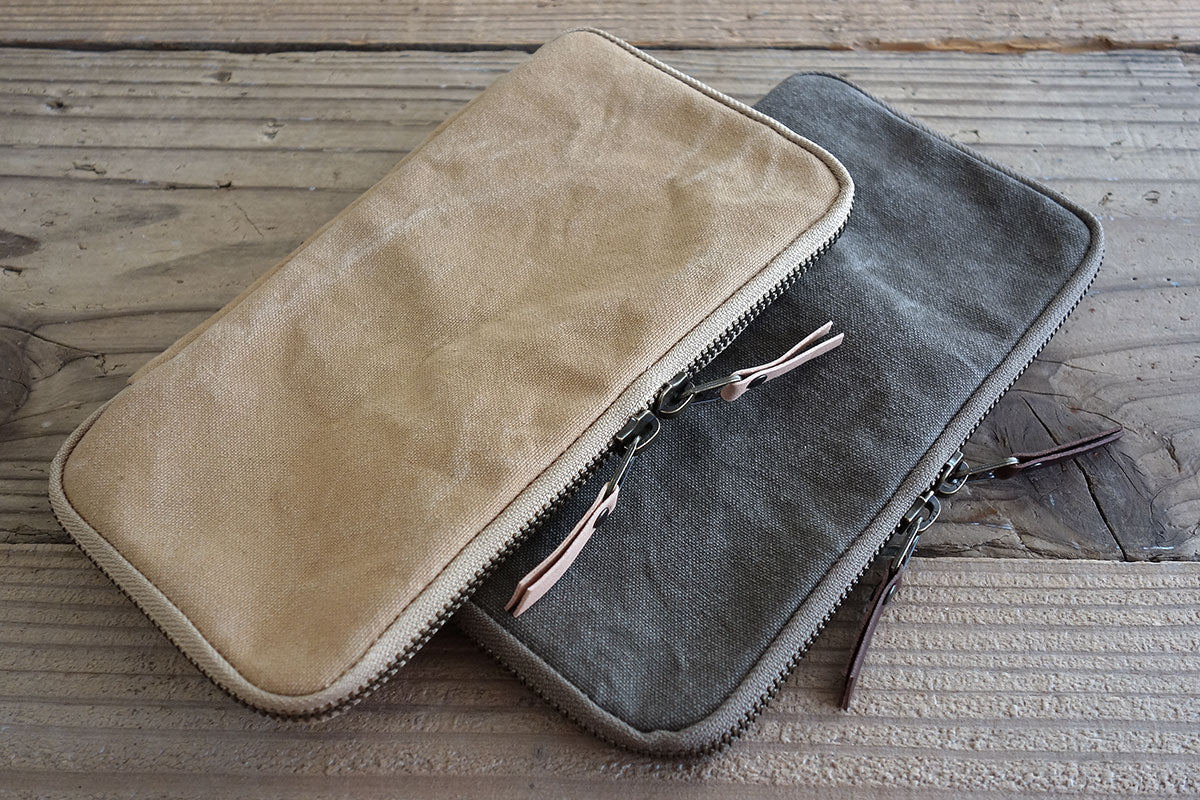 FLAT tool case / Pen - Brown - Stifteetui von Yuruliku