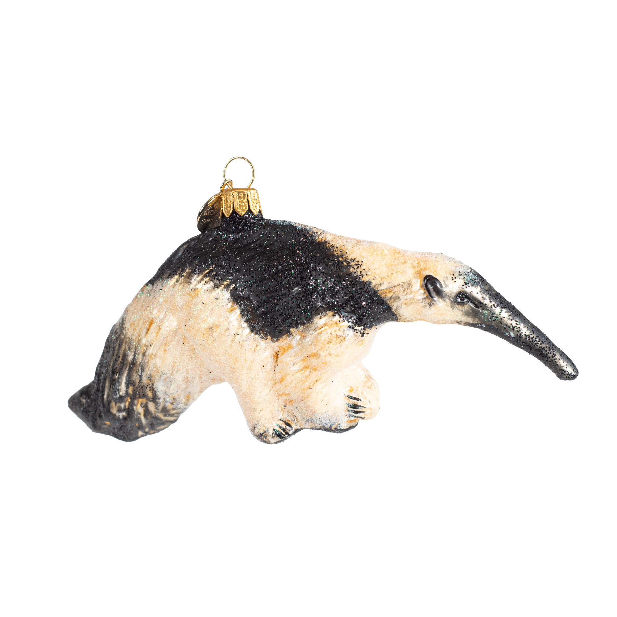 Ameisenbär - Christbaumschmuck - Glaskunst aus Polen