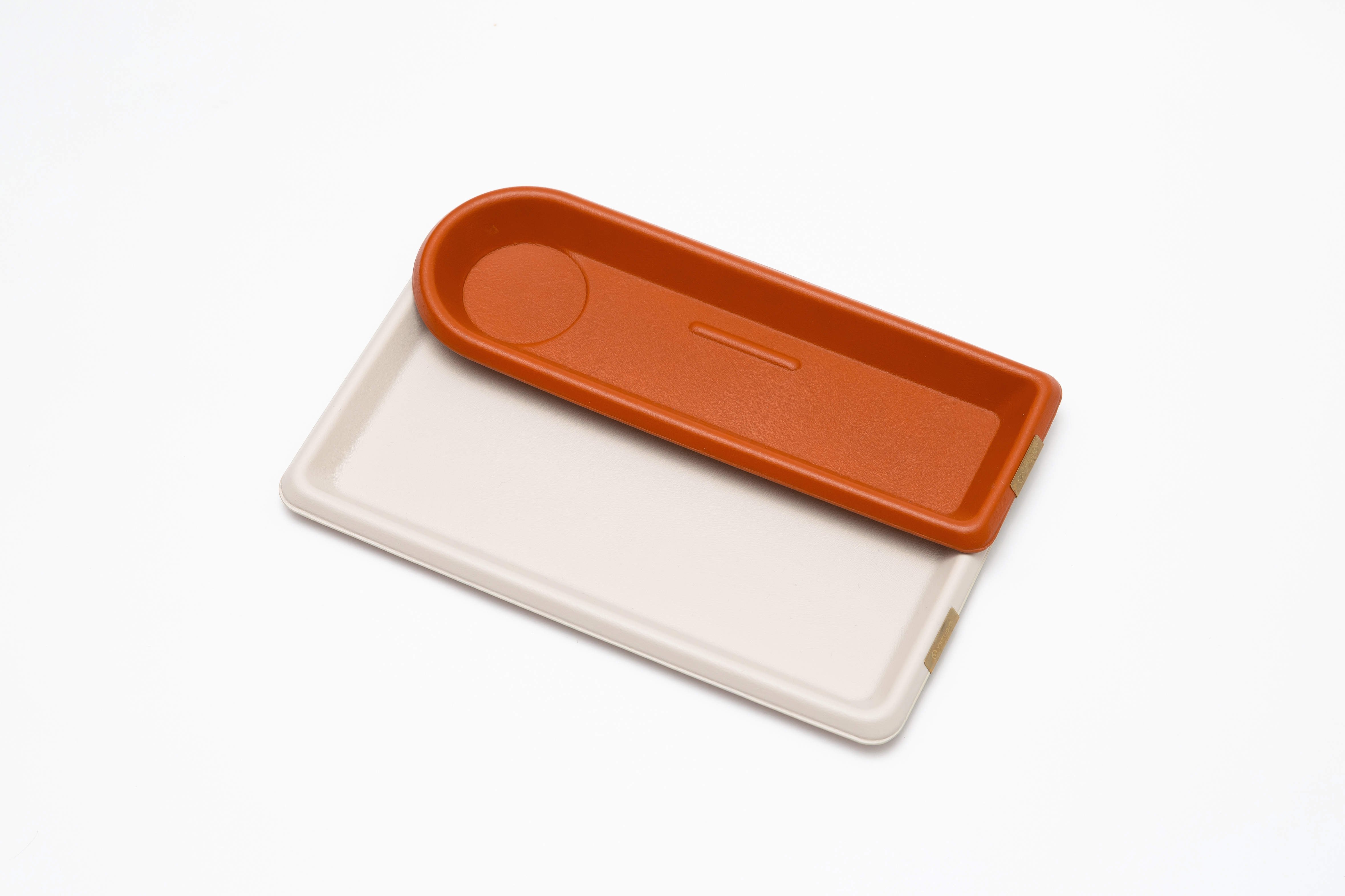 Classic Reflect - Eco Leather Tray - Colonnade Gray - S - YSTUDIO