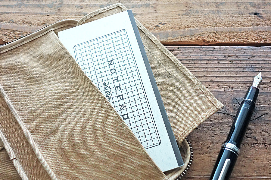 FLAT tool case / Pen - Beige - Stifteetui von Yuruliku