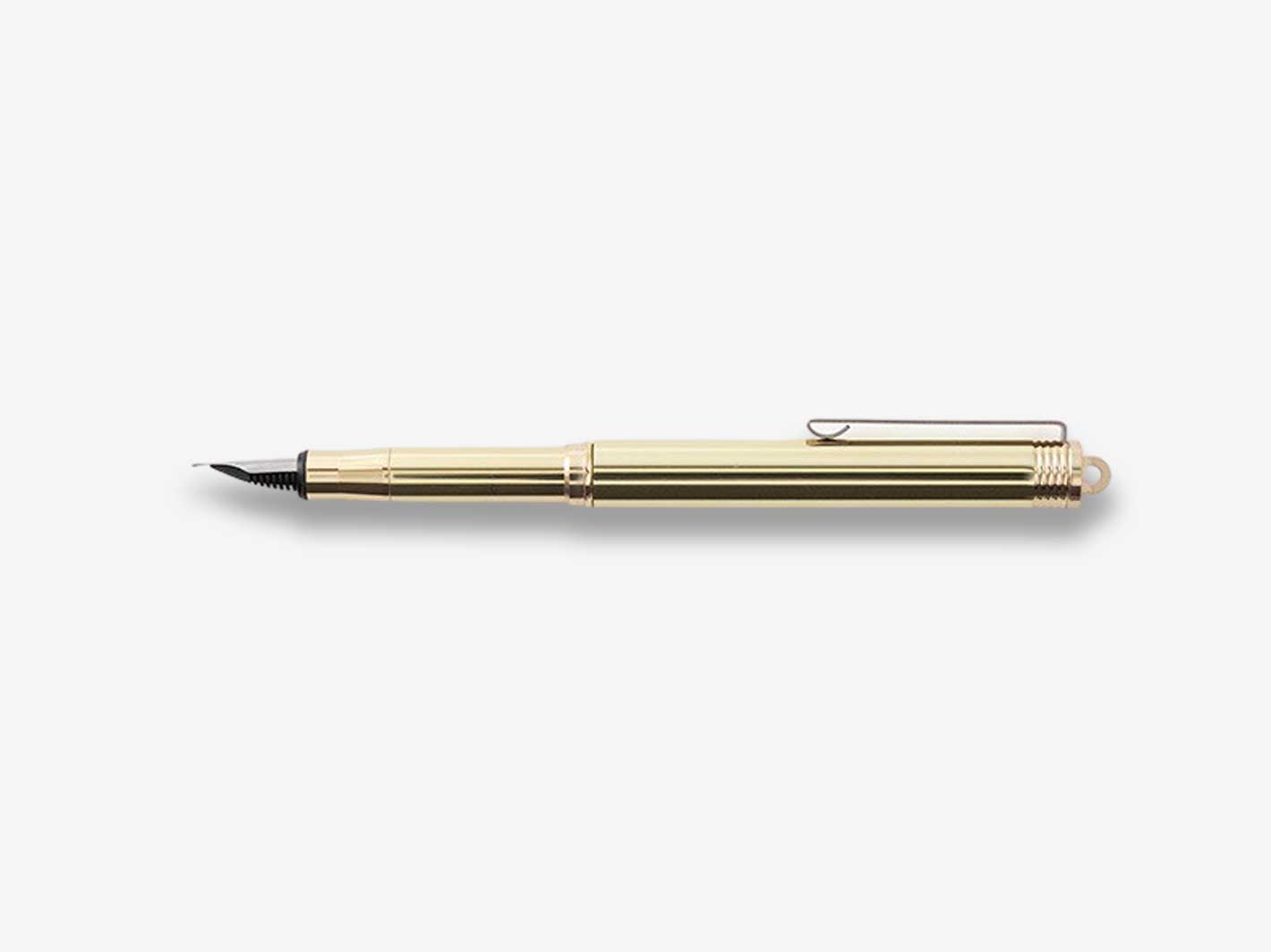 Fountain Pen - Füller aus Messing - Serie BRASS von der TRAVELER'S COMPANY JAPAN Fountain Pen - Füller aus Messing - Serie BRASS von der TRAVELER'S COMPANY JAPAN