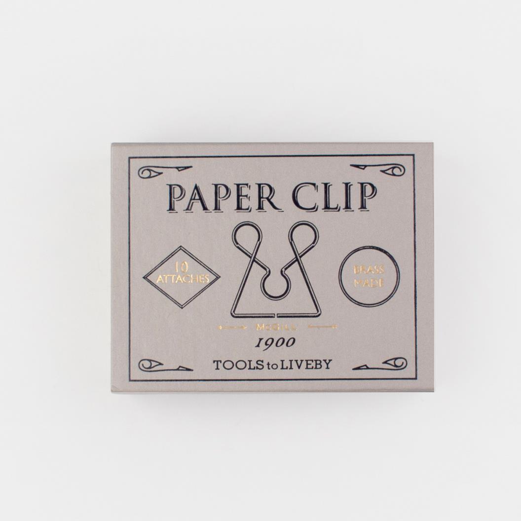 Büroklammern "McGill 1900" aus Messing-TTLB-CLP-GY-Tools to Liveby-Messing - Brass Büroklammern "McGill 1900" aus Messing von Tools to Liveby aus der Kategorie Messing - Brass mit der Artikelnummer TTLB-CLP-GY