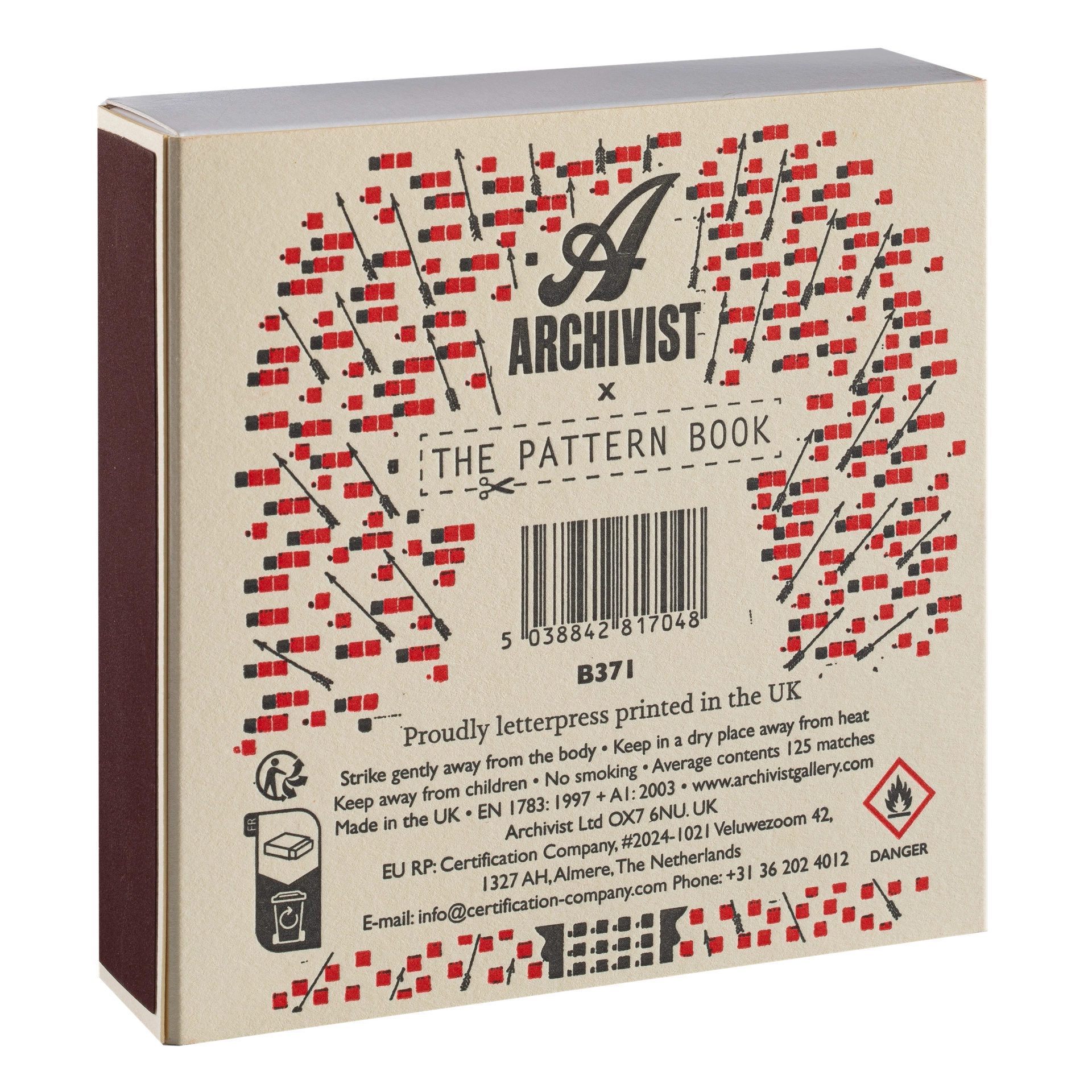 Streichhölzer "Birthday Candle" - Square Matches von Archivist