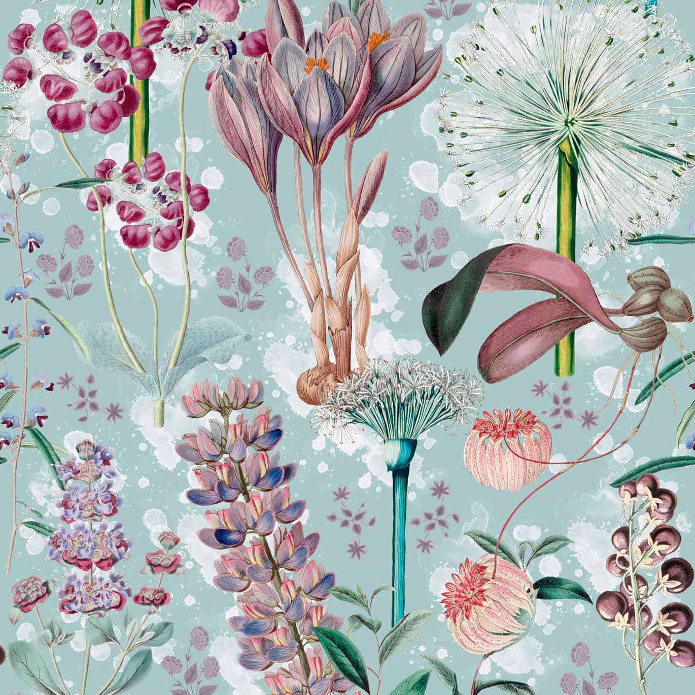 Tapete GARDEN OF EDEN Aquamarine-WP20325-MINDTHEGAP-MIND THE GAP Tapete GARDEN OF EDEN Aquamarine von MINDTHEGAP aus der Kategorie MIND THE GAP mit der Artikelnummer WP20325