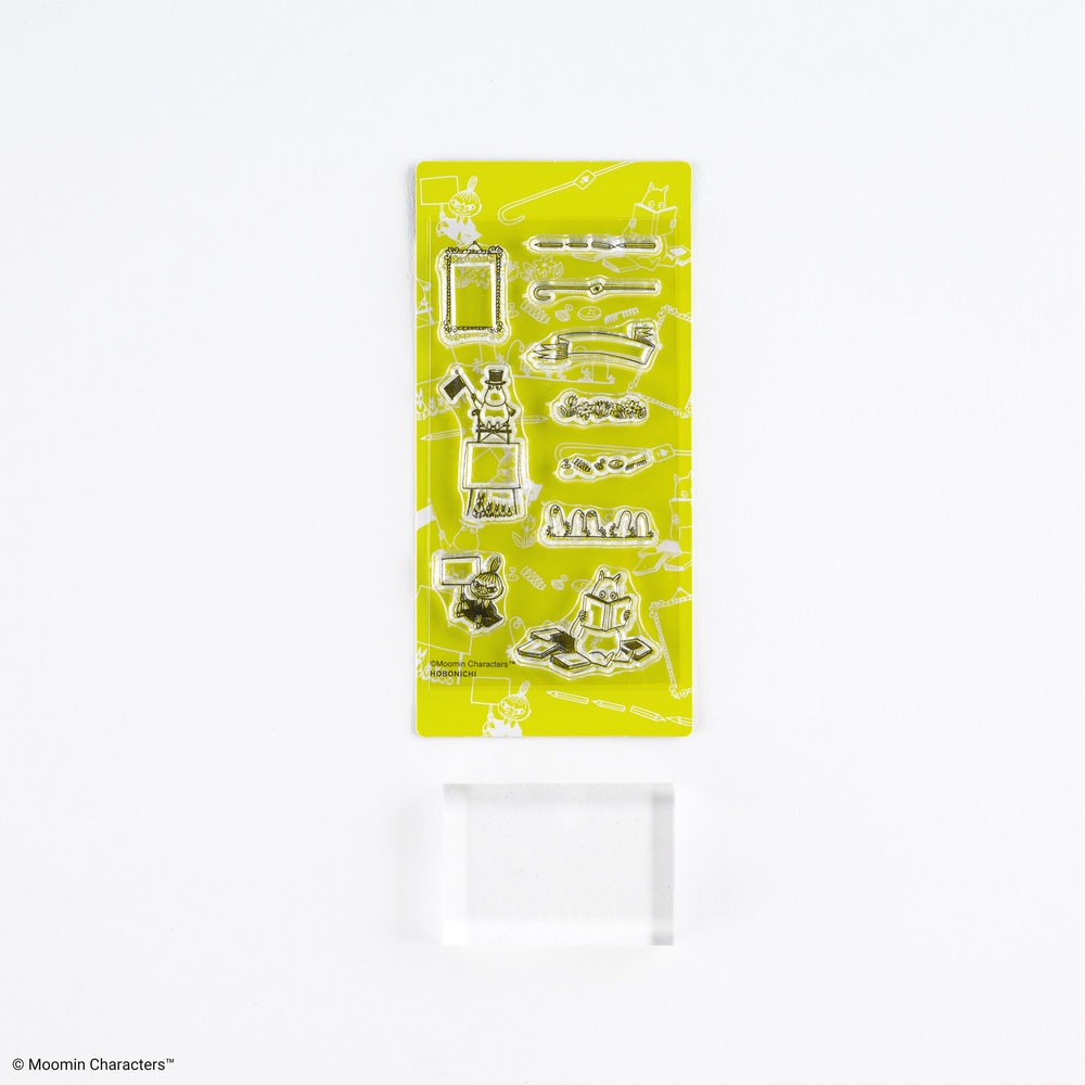 Klarsicht-Stempel – Moomin: Frame | Hobonichi