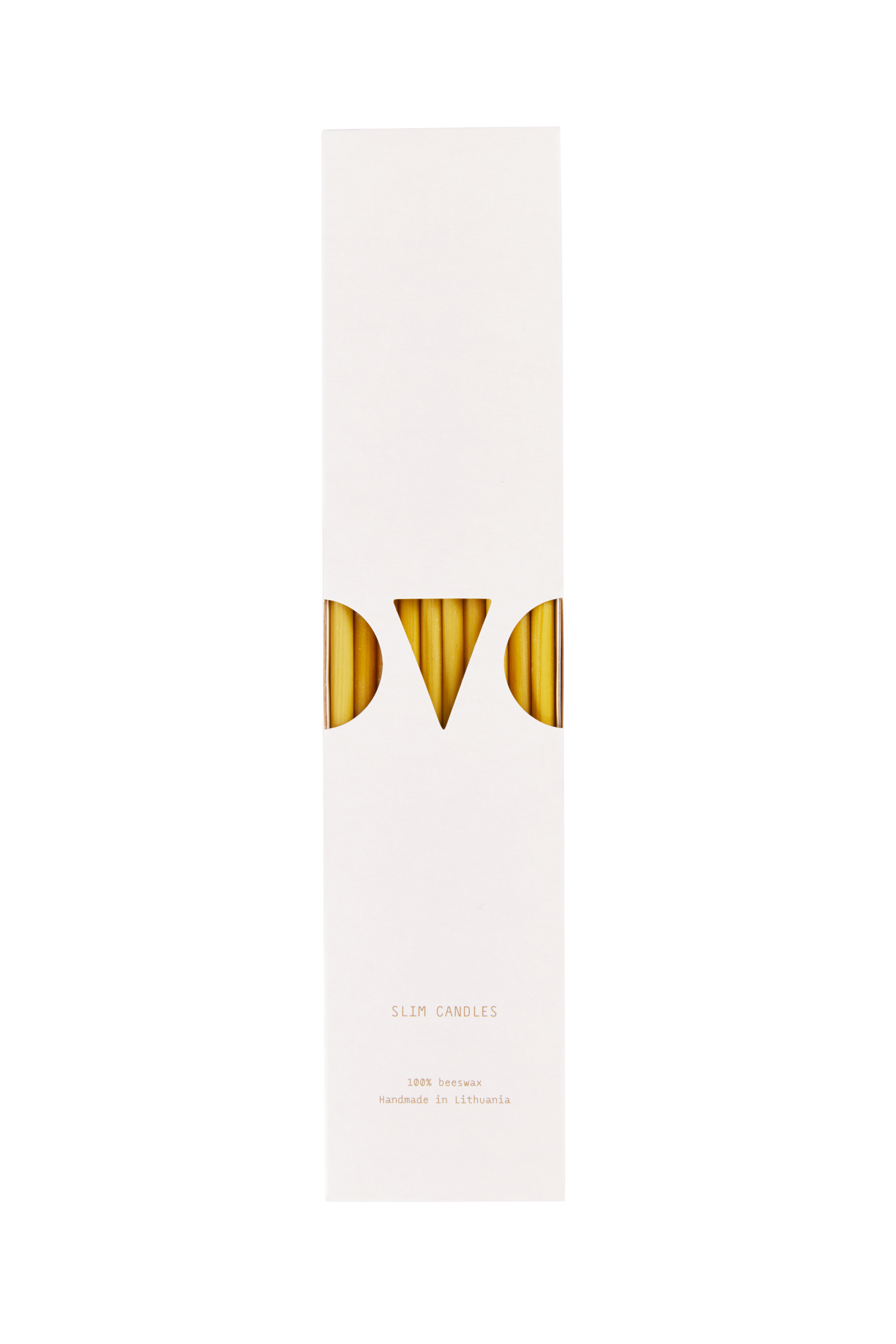 Dinner Candles Slim - 10er Set Bienenwachskerzen von OVO Things Dinner Candles Slim - 10er Set Bienenwachskerzen von OVO Things