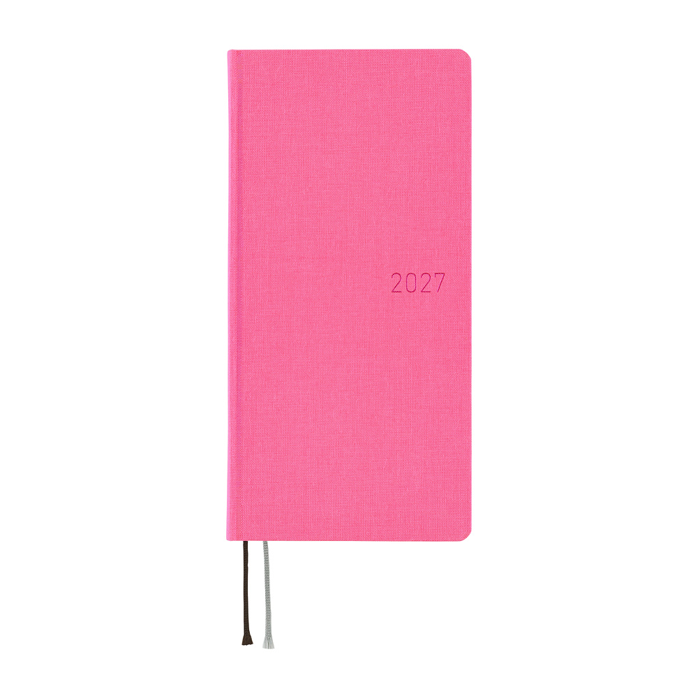 Weeks 2027 englisch – Colors: Pink Sapphire | Hobonichi