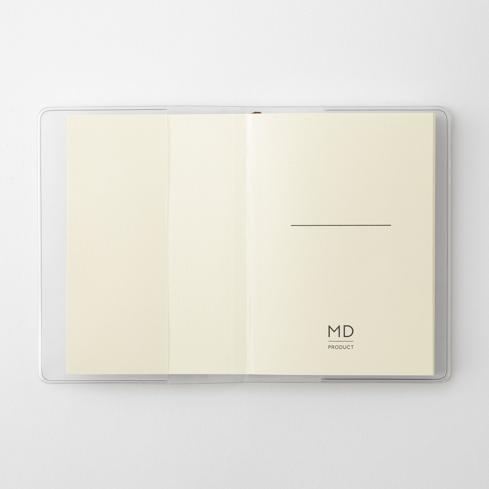 MD Clear Cover A7 - Midori Notizbuch Schutzhülle