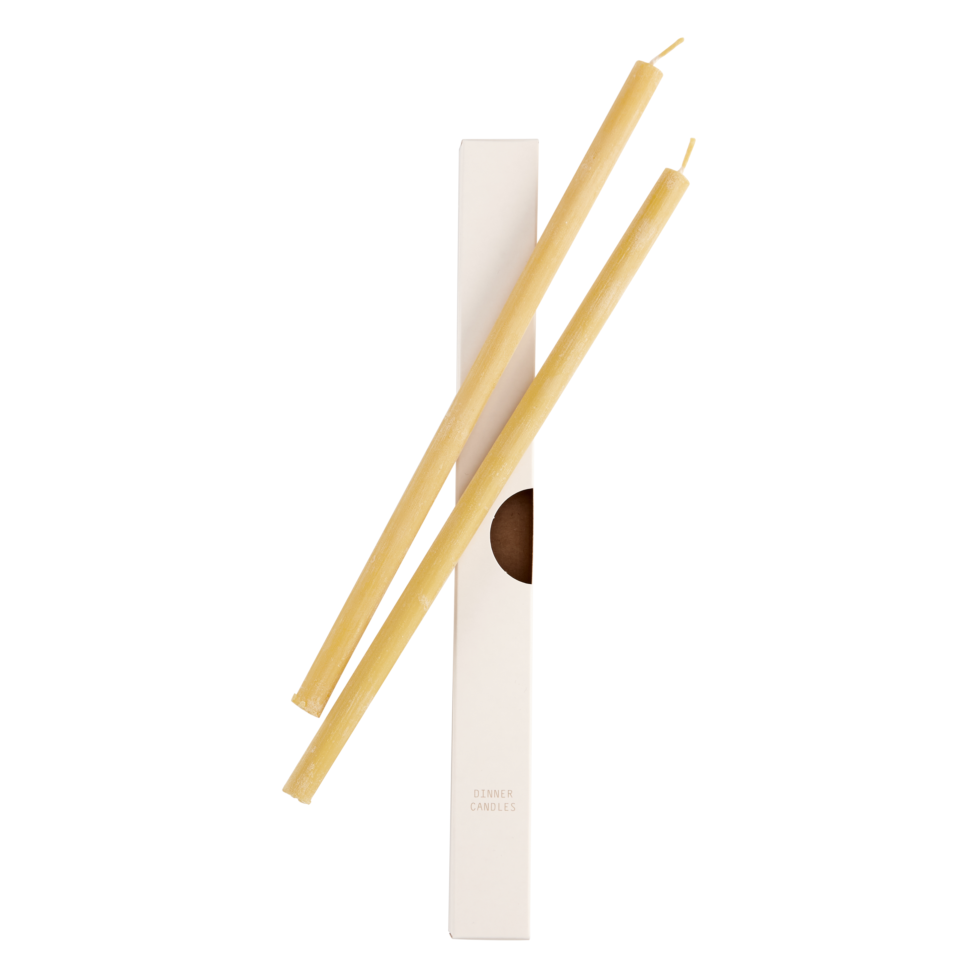 Dinner Candles - 2er Set Bienenwachskerzen von OVO Things Dinner Candles - 2er Set Bienenwachskerzen von OVO Things