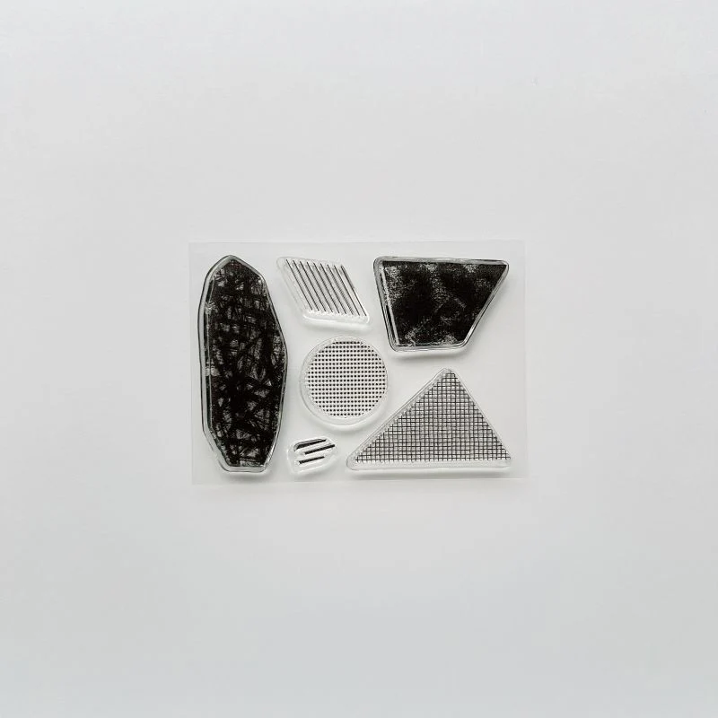 Acrylstempel Set "Textures #2" - Mizushima Acrylstempel Set "Textures #2" - Mizushima