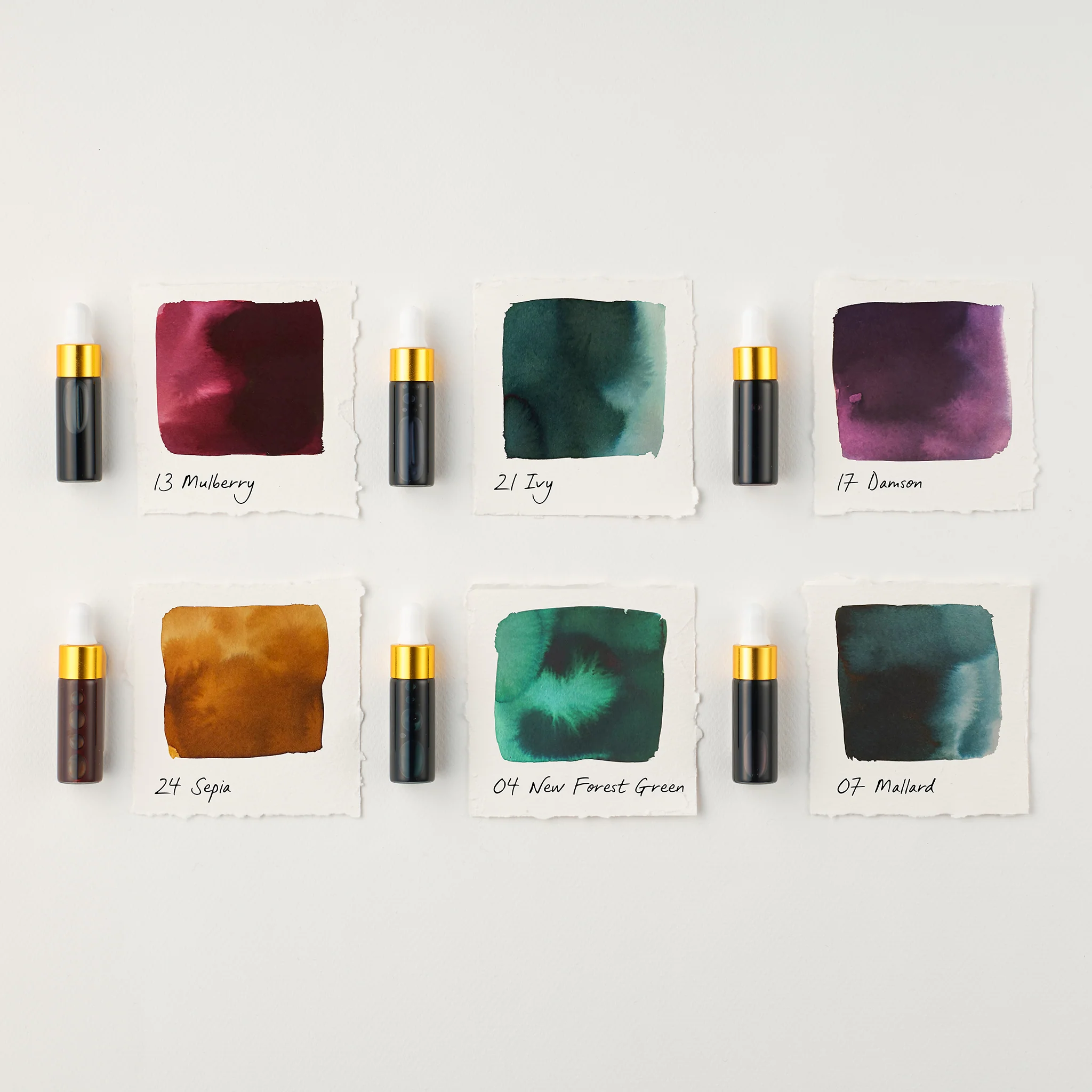 Mini Ink Collection "Botanical" - Tintenset - Tom's Studio Lumos