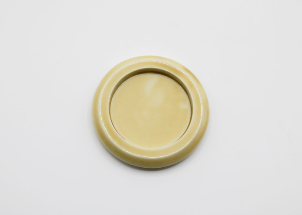 Porzellan Schale - Seto Yaki Round Kiseto Yellow - HIBI