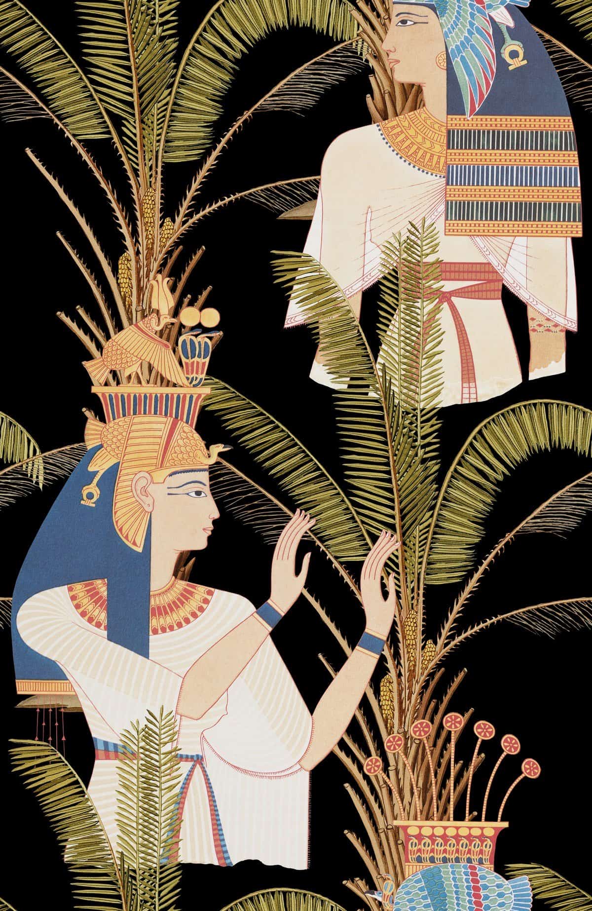 Tapete EGYPTIAN QUEENS ANTHRACITE-WP20266-MINDTHEGAP-MIND THE GAP Tapete EGYPTIAN QUEENS ANTHRACITE von MINDTHEGAP aus der Kategorie MIND THE GAP mit der Artikelnummer WP20266