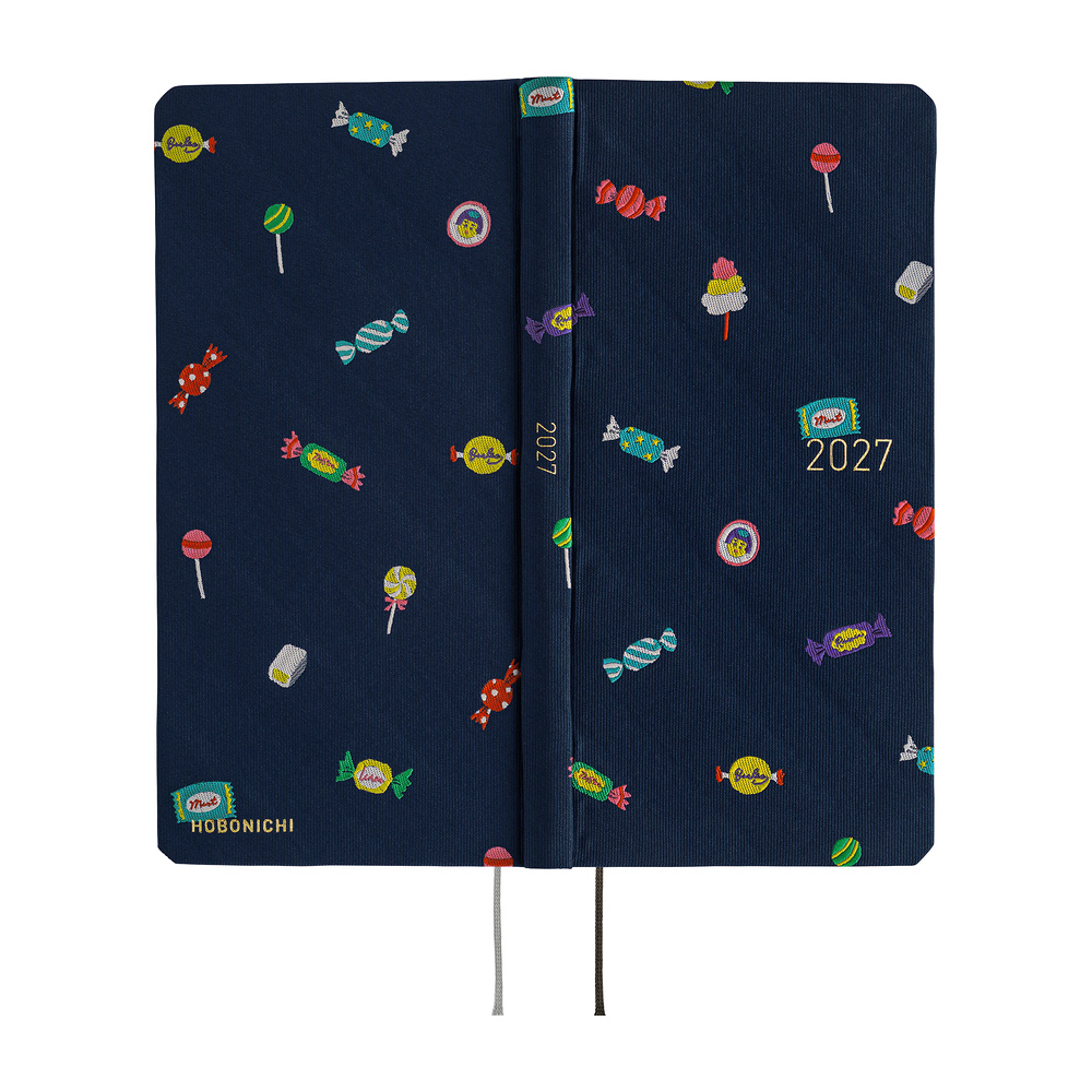 Weeks 2027 englisch – Bow & Tie: Candy Dream | Hobonichi