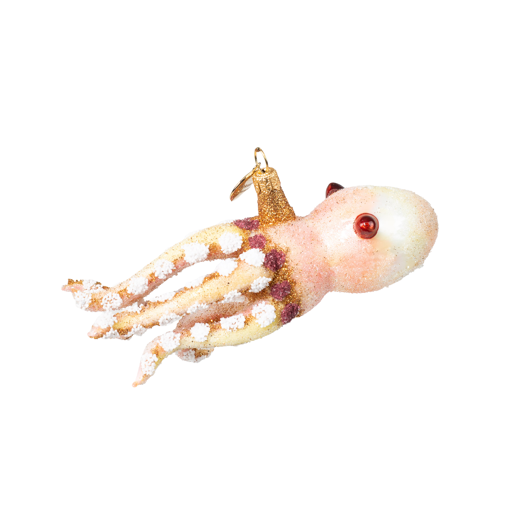 Tintenfisch / Squid - Christbaumschmuck - Glaskunst aus Polen