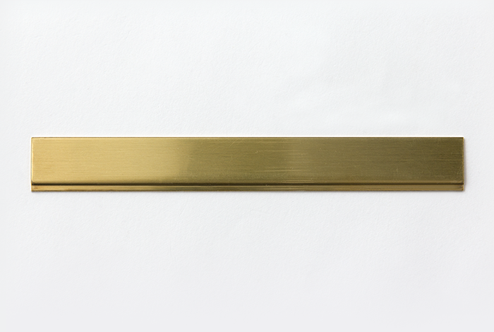 Messing Lineal 15 cm - Serie BRASS von der TRAVELER'S COMPANY JAPAN