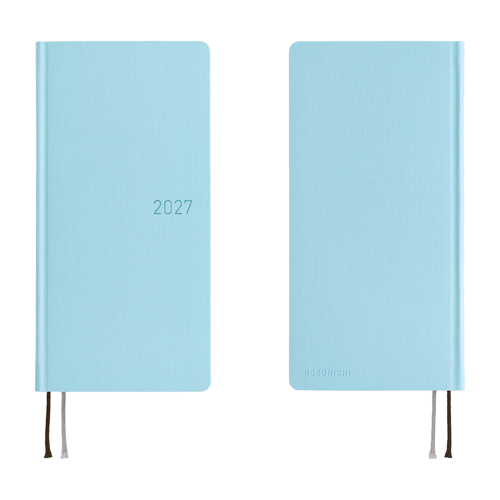 Weeks 2027 englisch – Colors: Sea Glass | Hobonichi