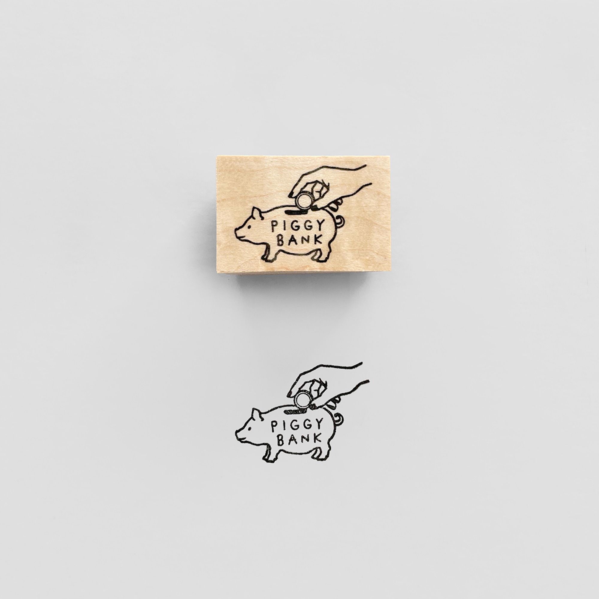 "Sparschwein" - Knoopworks - Japanischer Stempel-KN-19-YAMADA-Stempel von KNOOPWORKS "Sparschwein" - Knoopworks - Japanischer Stempel von YAMADA aus der Kategorie Stempel von KNOOPWORKS mit der Artikelnummer KN-19