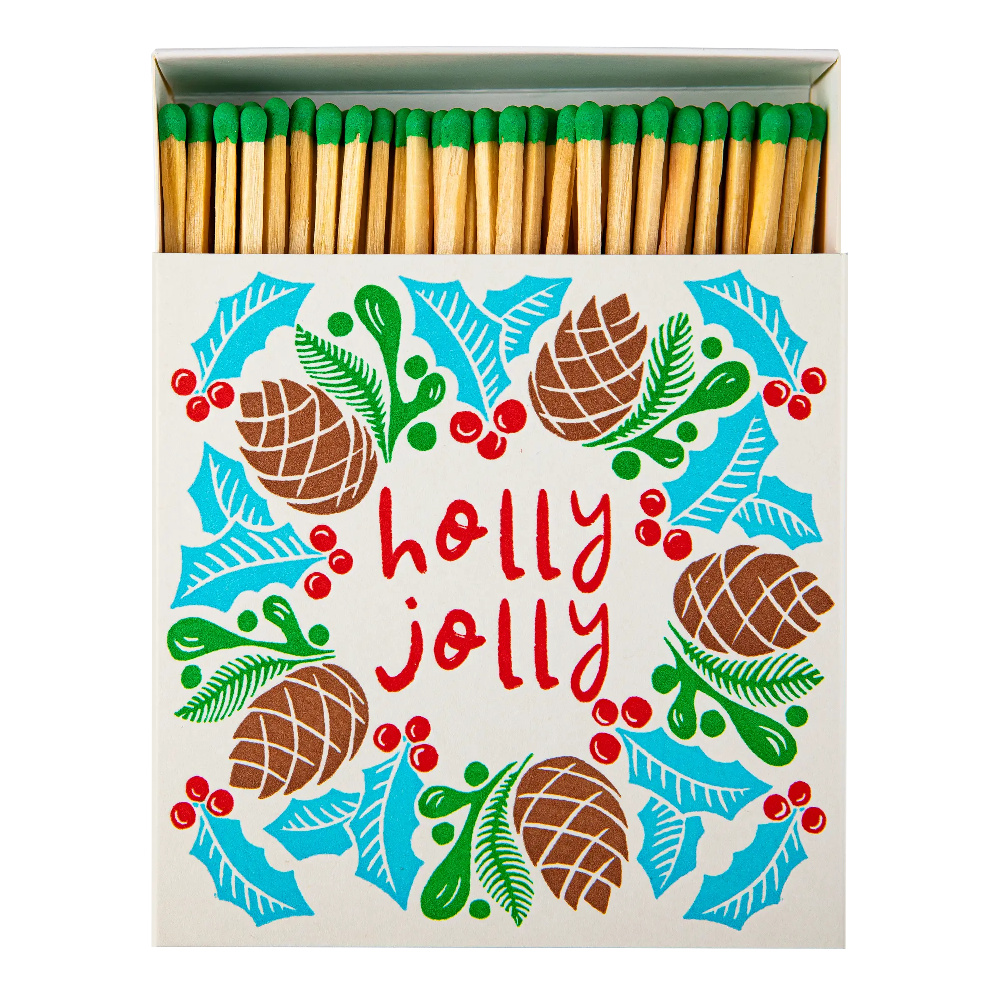 Streichhölzer "Holly Jolly Wreath"