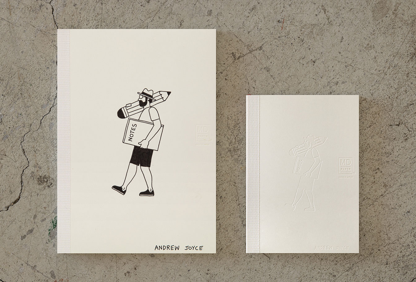 MD Notebook 15th – Edition Andrew Joyce - A6 - blanko / blank - Midori Notizbuch - limitiert MD Notebook 15th – Edition Andrew Joyce - A6 - blanko / blank - Midori Notizbuch - limitiert