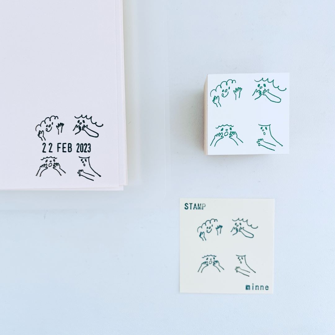 "Friend" - Nico Recipe - Japanischer Stempel