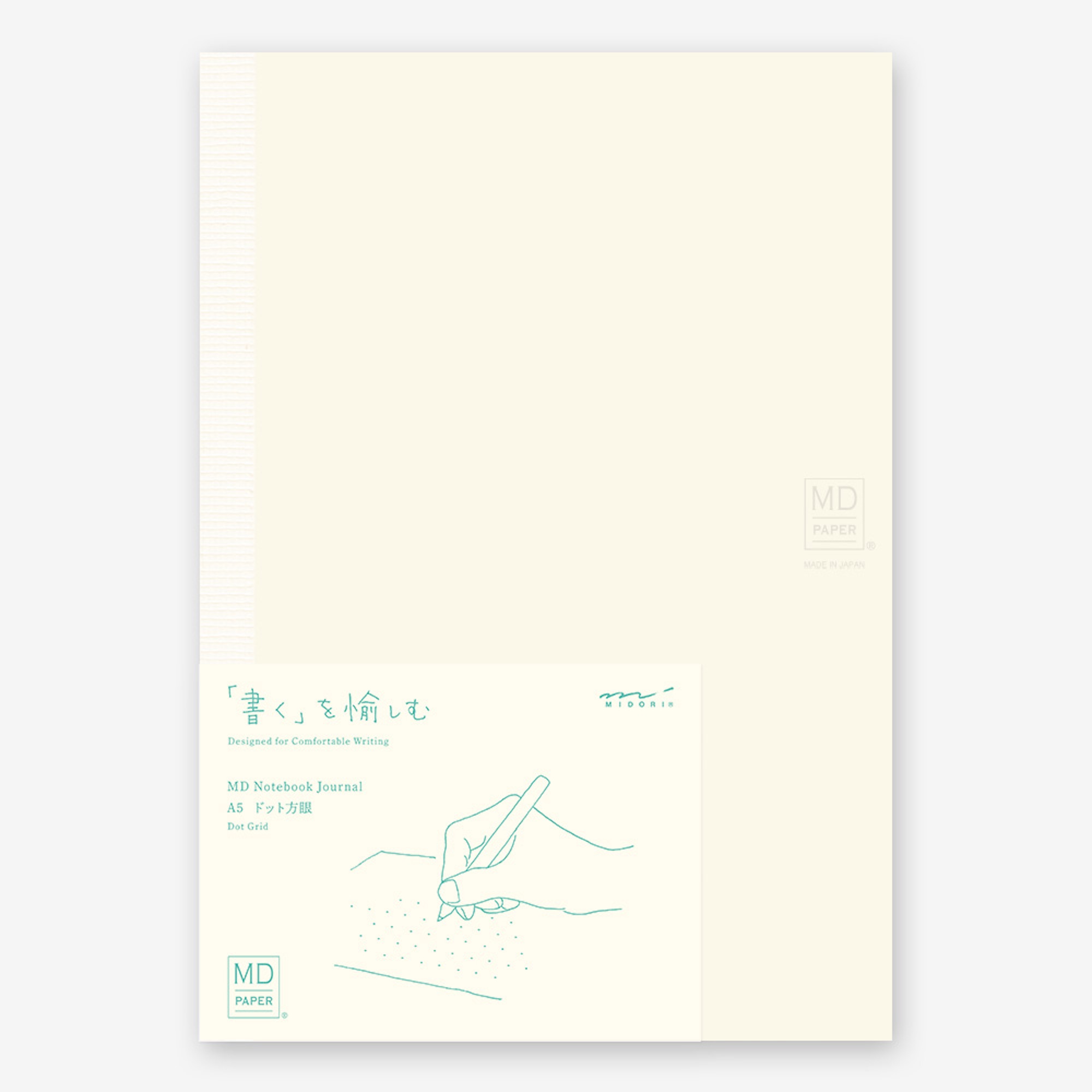 MD Notebook Journal - A5 - Dot Grid - Midori Notizbuch-15310006-Midori Japan-MD Journal MD Notebook Journal - A5 - Dot Grid - Midori Notizbuch von Midori Japan aus der Kategorie MD Journal mit der Artikelnummer 15310006