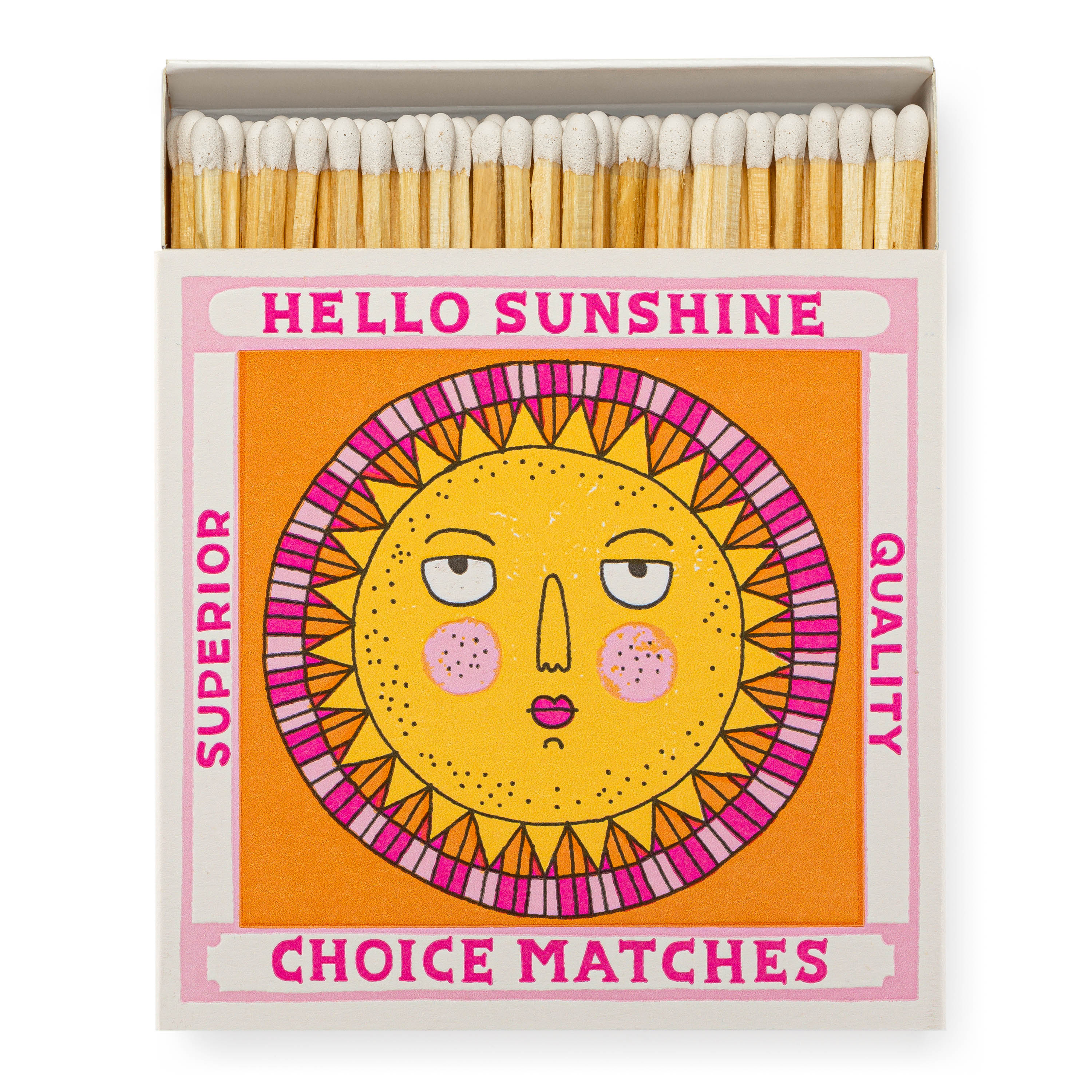 Streichhölzer "Hello Sunshine"-B272-Archivist-Streichhölzer Streichhölzer "Hello Sunshine" von Archivist aus der Kategorie Streichhölzer mit der Artikelnummer B272