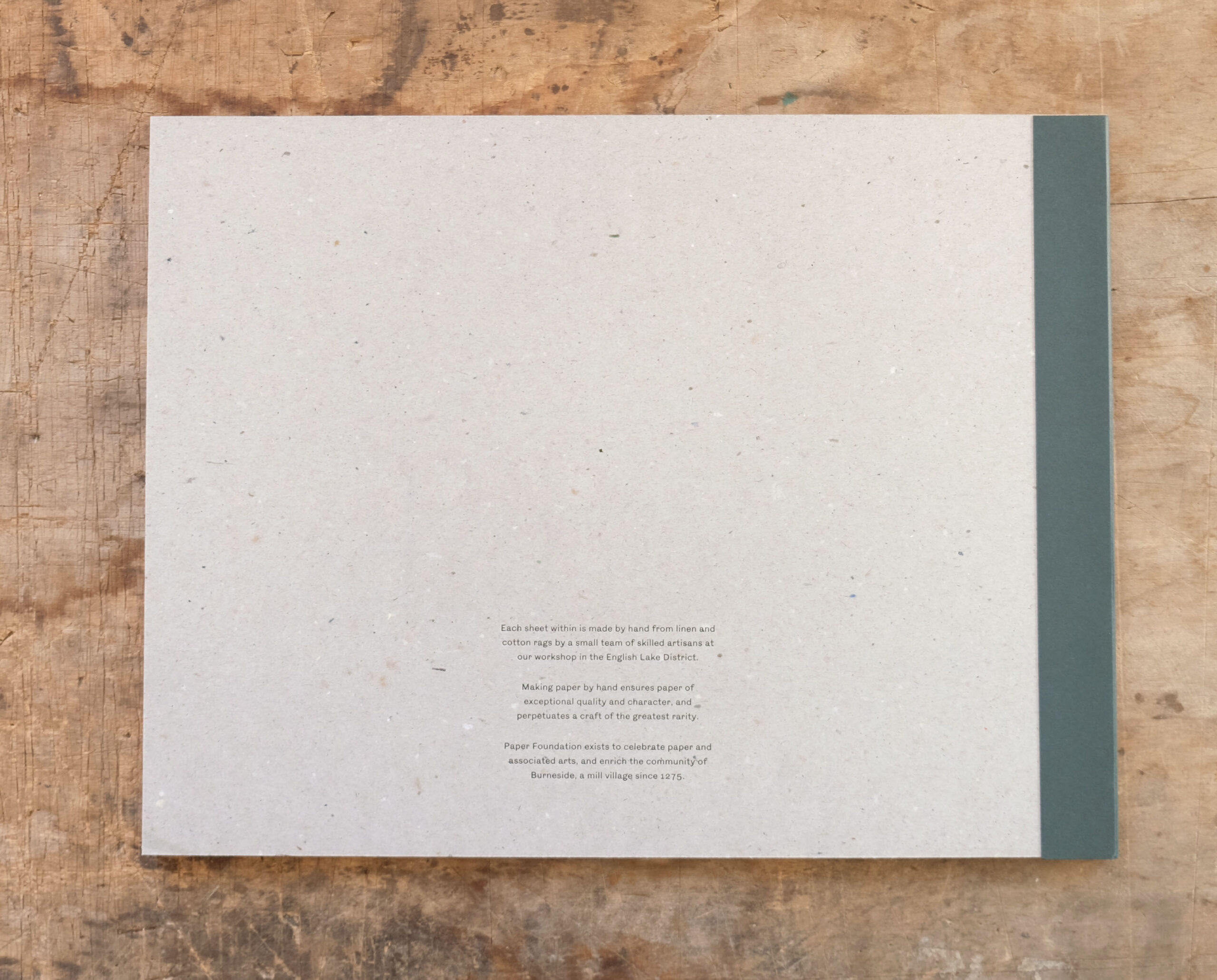 Art Pad L - Zeichenblock - BURNESIDE GREEN X CALICO BROWN - Paper Foundation
