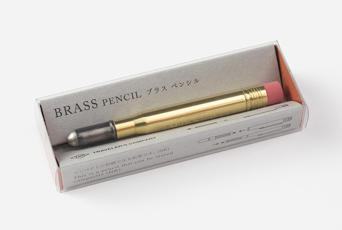 Brass Pencil - Bleistift aus Messing - Serie BRASS von der TRAVELER'S COMPANY JAPAN von TRAVELER'S COMPANY JAPAN aus der Kategorie Messing - Brass mit der Artikelnummer 38075006