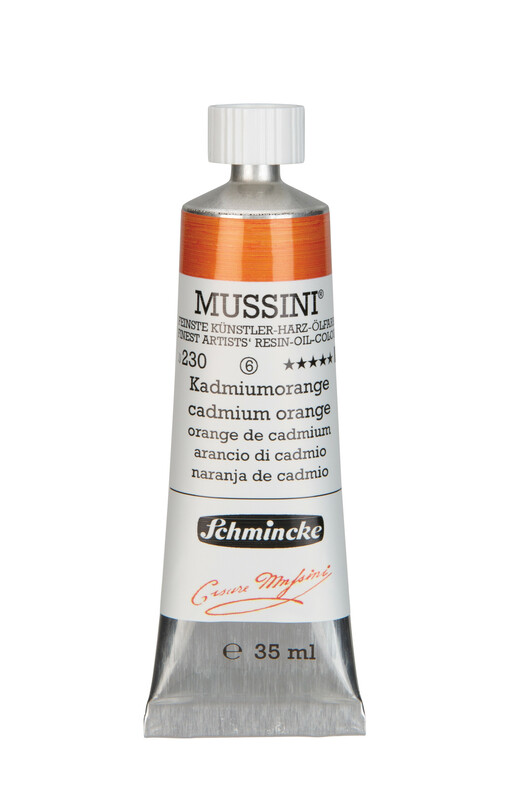 230 - Kadmiumorange - 35ml - Mussini Ölfarbe von Schmincke - PG6