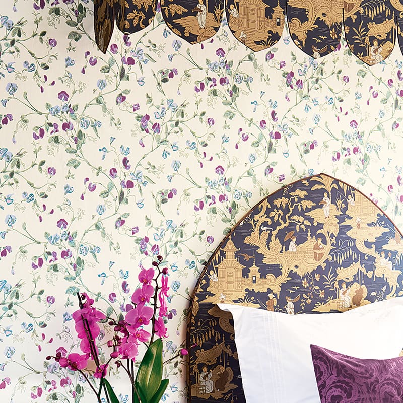 Sweet Pea Tapete - 100/6029 - Cole&Son - Archive Anthology von Cole&Son aus der Kategorie Archive Anthology mit der Artikelnummer 100-6029