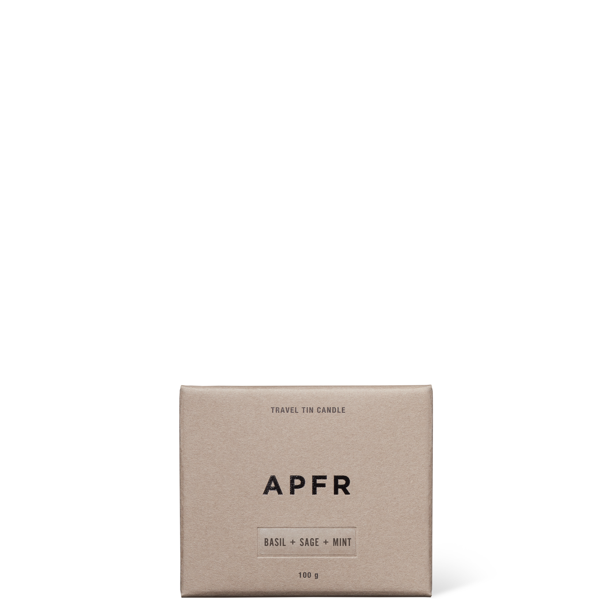 Duftkerze "Basil + Sage + Mint" - Travel Tin - APFR Apotheke Fragrance Japan Duftkerze "Basil + Sage + Mint" - Travel Tin - APFR Apotheke Fragrance Japan