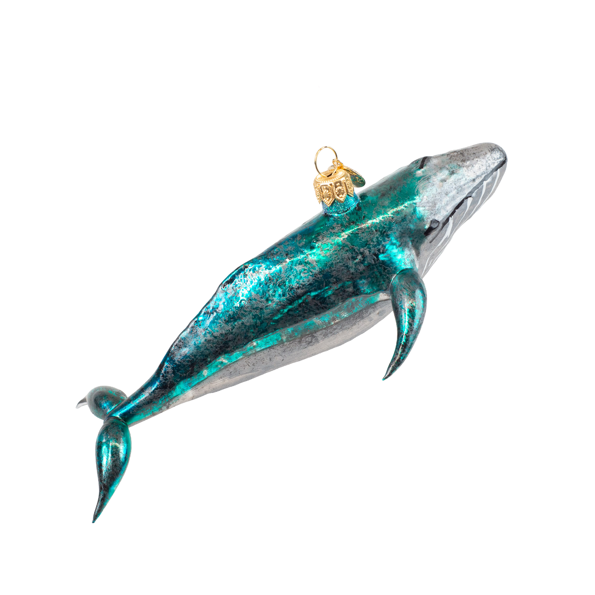 Wal #1 - Christbaumschmuck - Glaskunst aus Polen