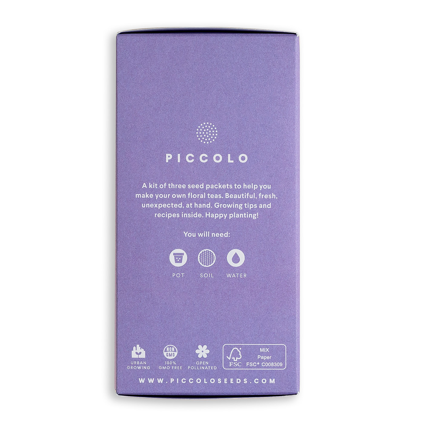 Blütentees - Saatgut Set Piccolo Seeds-PS2008-Piccolo Seeds-Saatgut Urban Gardening Blütentees - Saatgut Set Piccolo Seeds von Piccolo Seeds aus der Kategorie Saatgut Urban Gardening mit der Artikelnummer PS2008